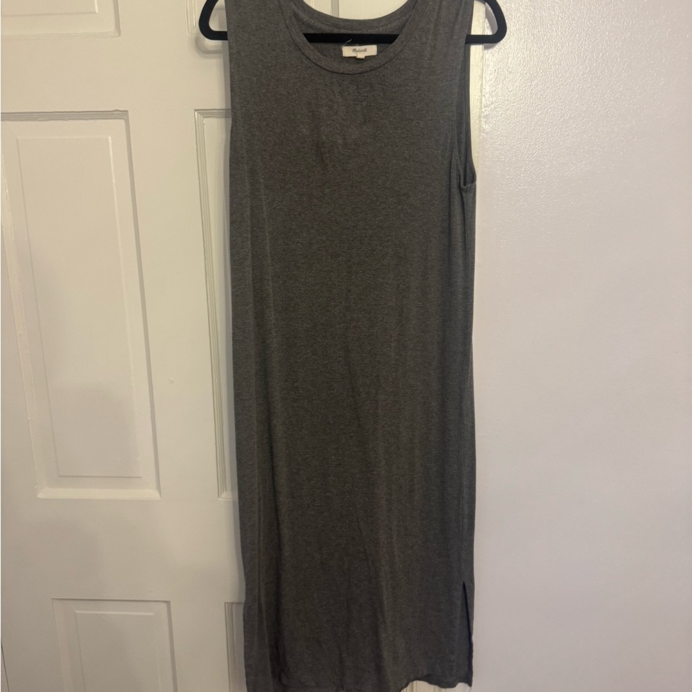 Madewell Gray Maxi Dress